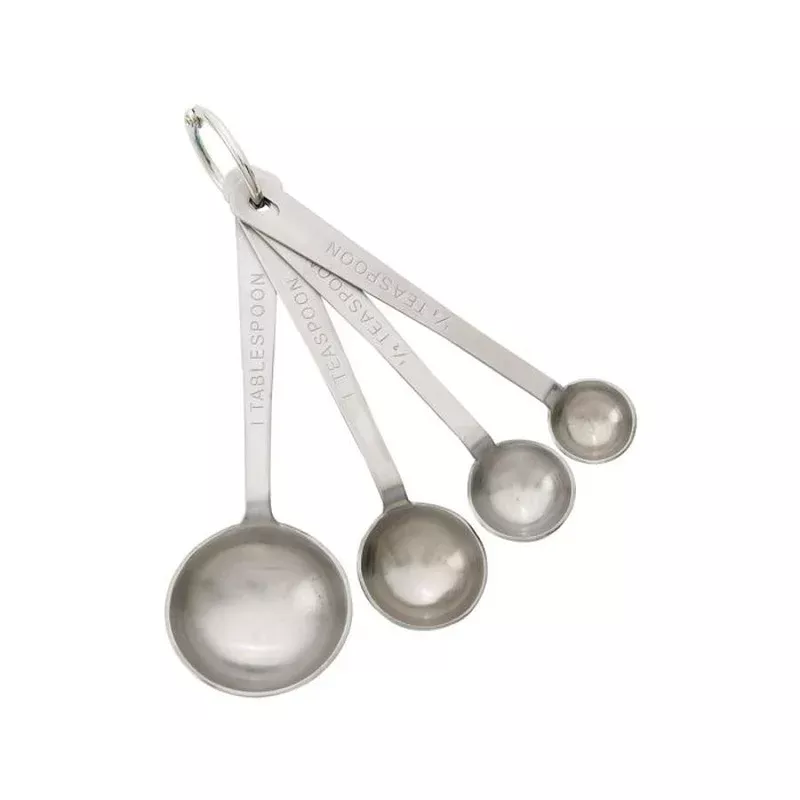 Spoon Sets Measuring 4-Piece Stainless Steel6 – 1 EACH
