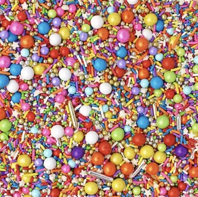 sprinkle-pop-rainbow-road-sprinkle-mix-4oz Sprinkle Pop Rainbow Road Sprinkle Mix -- 4oz