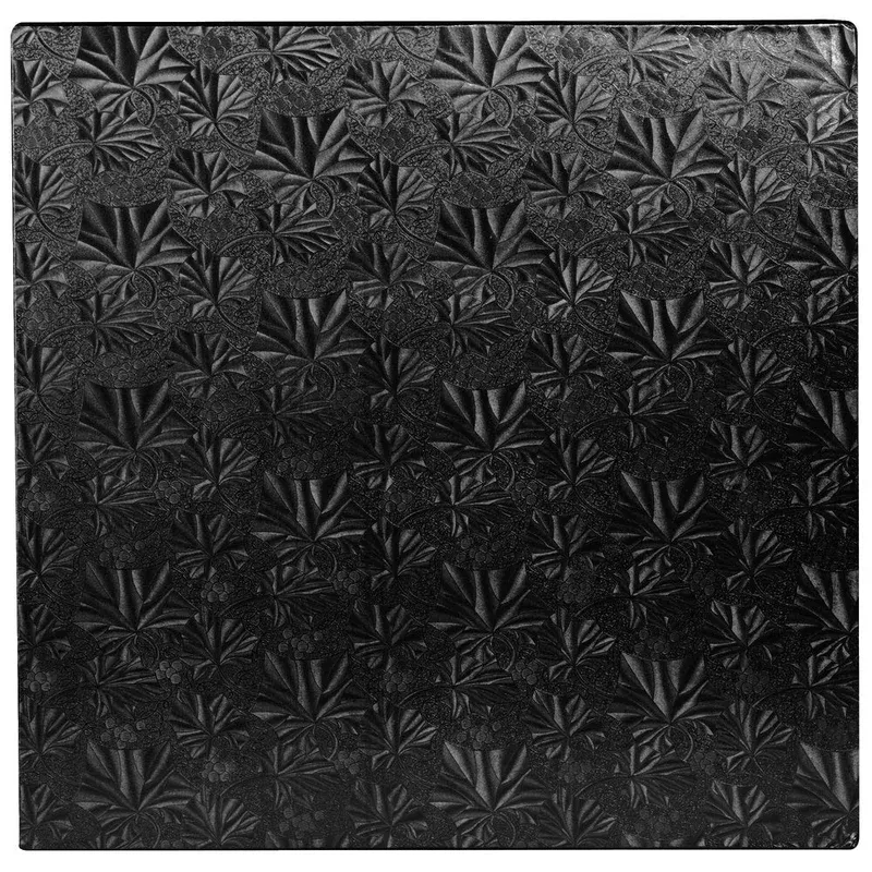 square-black-cake-drums-14-x-14 Square Black Cake Drums – 14″ x 14″