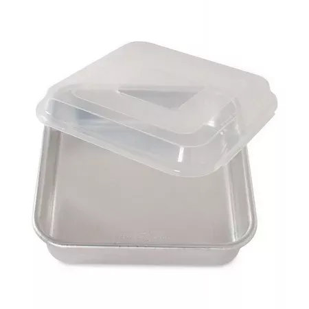 square-cake-pan-w-storage-lid-9x9 SQUARE CAKE PAN W/ STORAGE LID 9X9