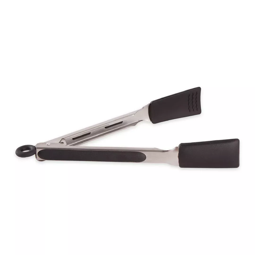 square-silicone-tip-tongs-9-black SQUARE SILICONE TIP TONGS 9" BLACK