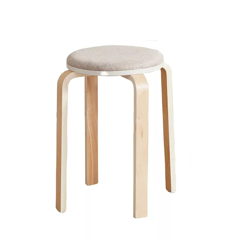 stackable-round-backless-stools-set-4 Stackable Round Backless Stools (Set of 4)
