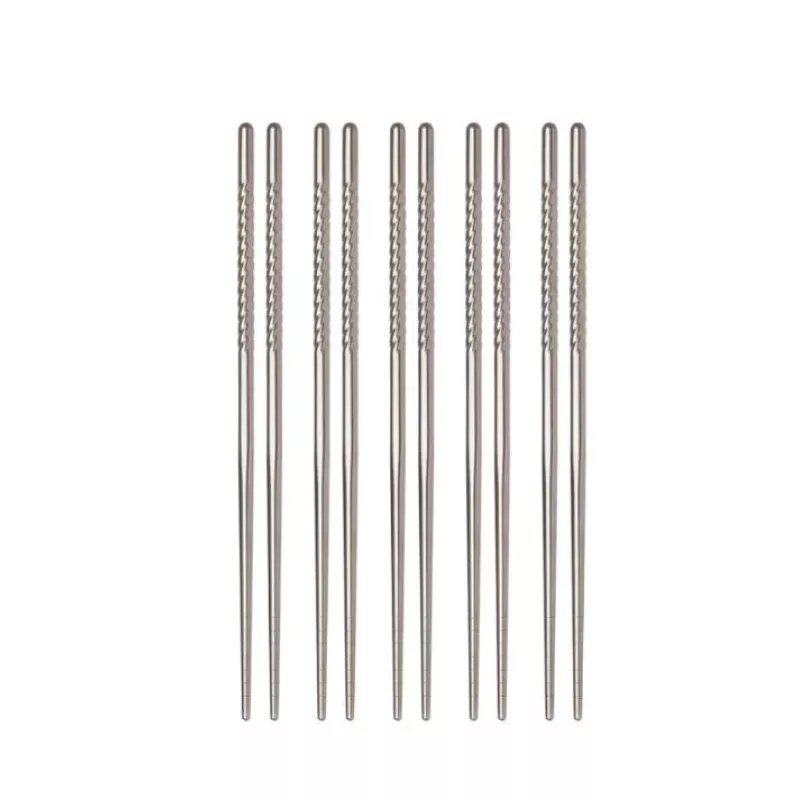 stainless-steel-chopstick-set-5 –Stainless Steel Chopstick Set of 5