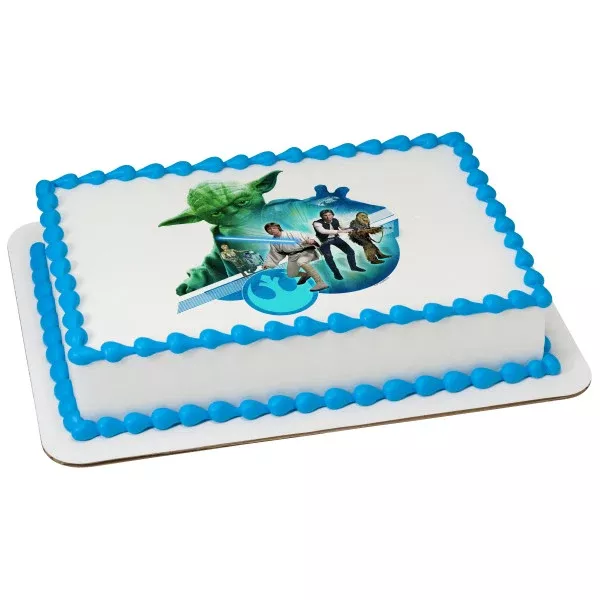 star-wars-force-is-strong-edible-cake-image-photocake Star Wars The Force is Strong Edible Cake Image PhotoCake