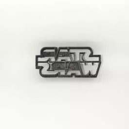 star-wars-word-fondant-cookie-cutter Star Wars Word Fondant Cookie Cutter