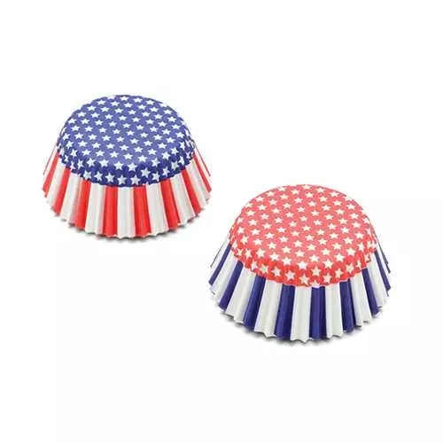 stars-stripes-baking-cups-50-cupcake-liners Stars and Stripes Baking Cups - 50 Cupcake Liners