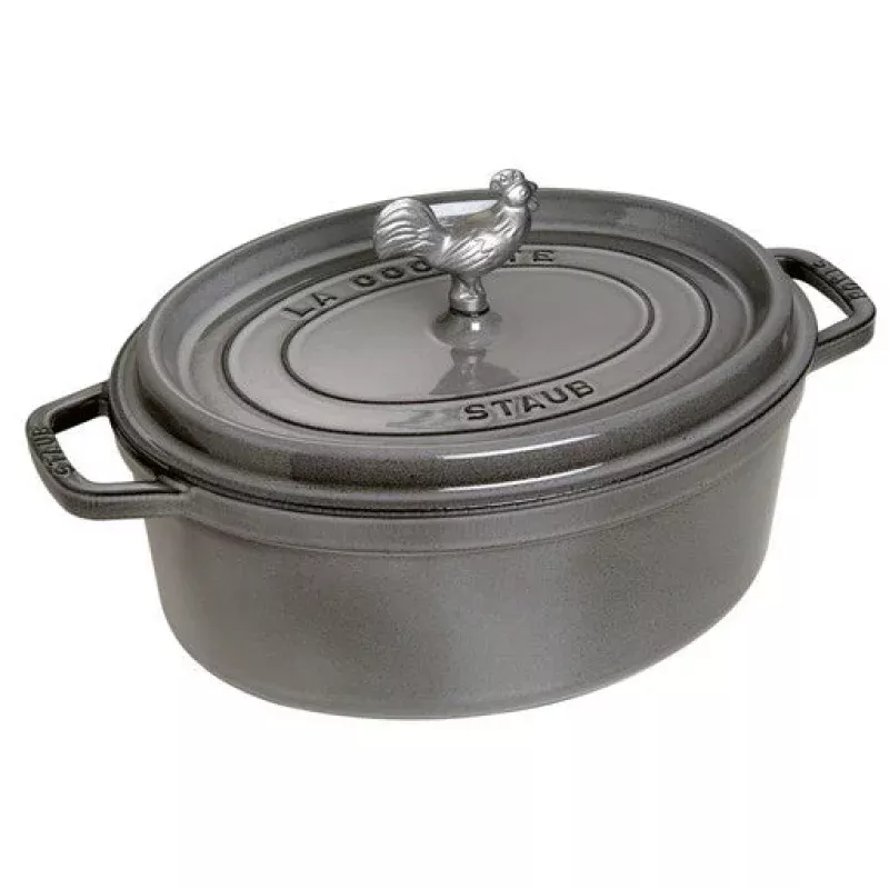staub-cast-iron-5-75-qt-coq-au-vin-cocotte-graphite-grey Staub Cast Iron 5.75-qt Coq au Vin Cocotte – Graphite Grey
