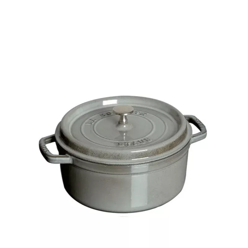 staub-graphite-grey-2-75-qt-round-cocotte Staub Graphite Grey 2.75 QT Round Cocotte