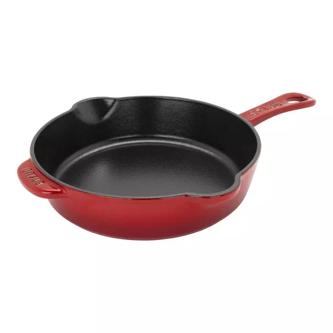 Staub Traditional Deep Skillet:8.5", Cherry