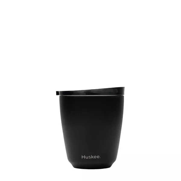steel-cup-lid-8oz-black Steel Cup & Lid 8oz Black