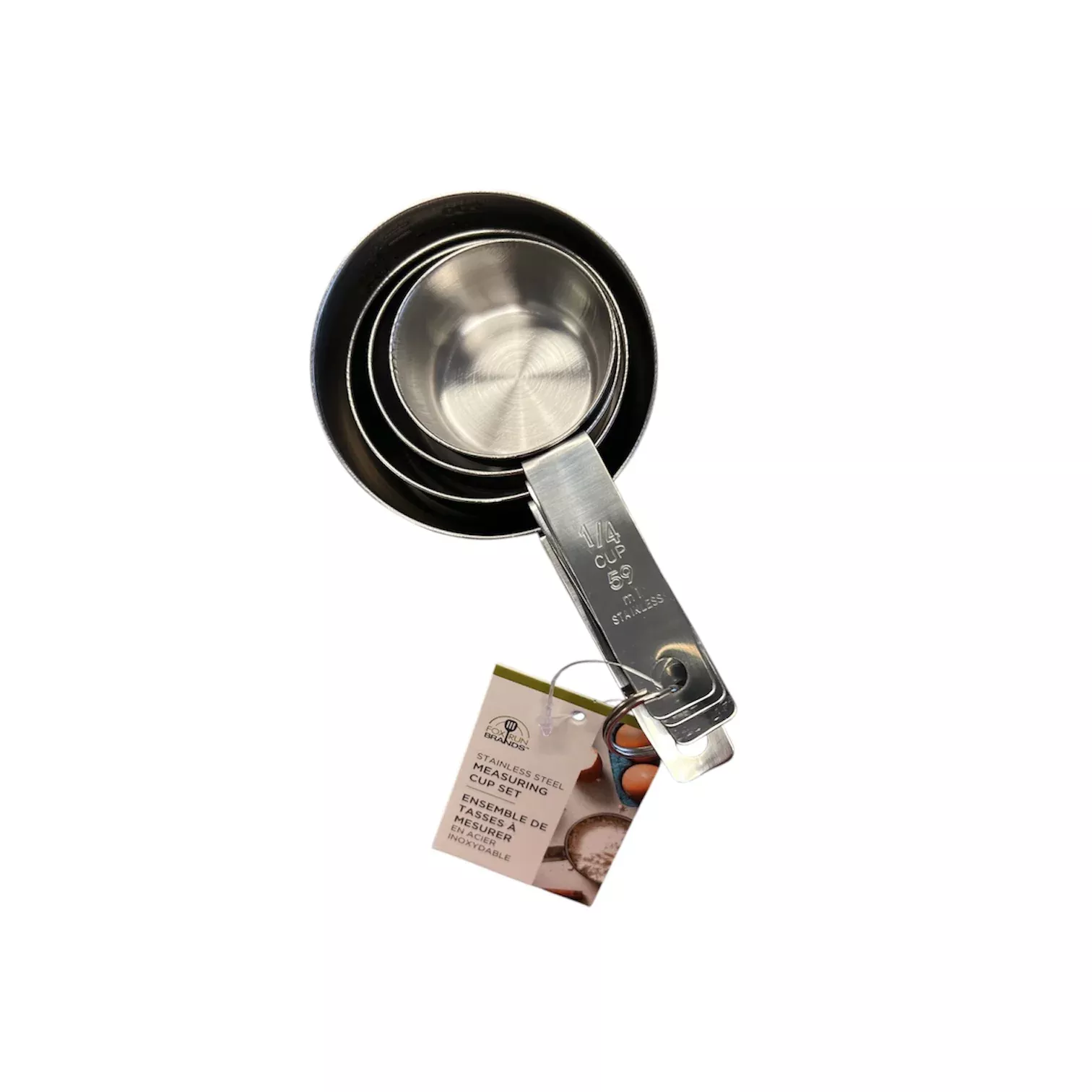 Steel Measuring Cup 4-piece set