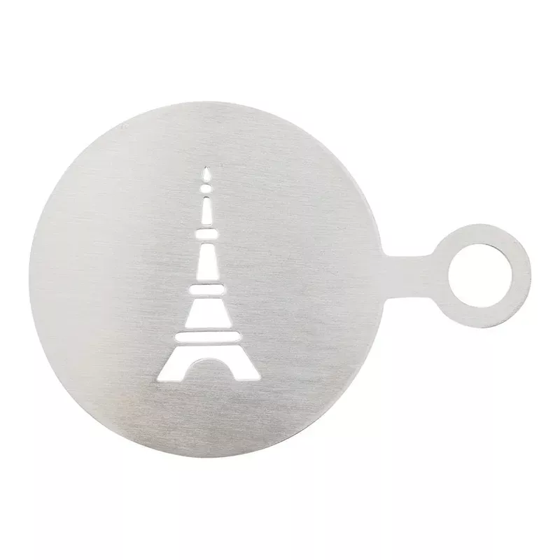 Stencil Coffee Decorating Eiffel Tower Stainless Steel1 – 1 EACH