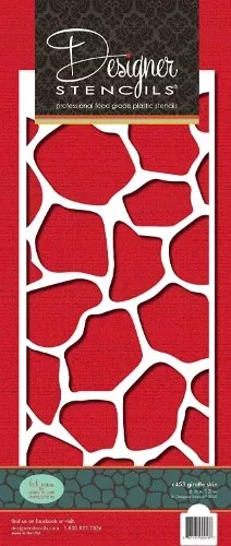 Stencil - Giraffe Skin