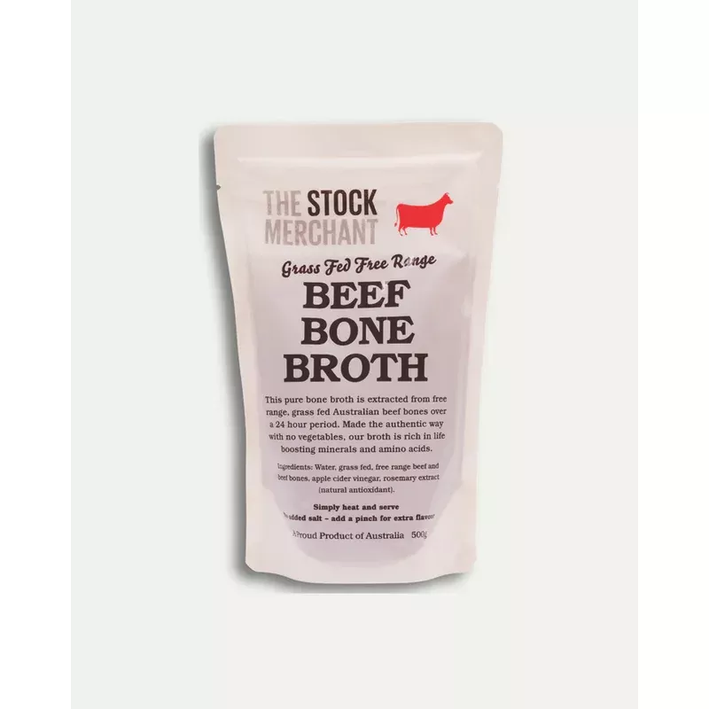 The Stock Merchant – Grass Fed Beef Bone Broth