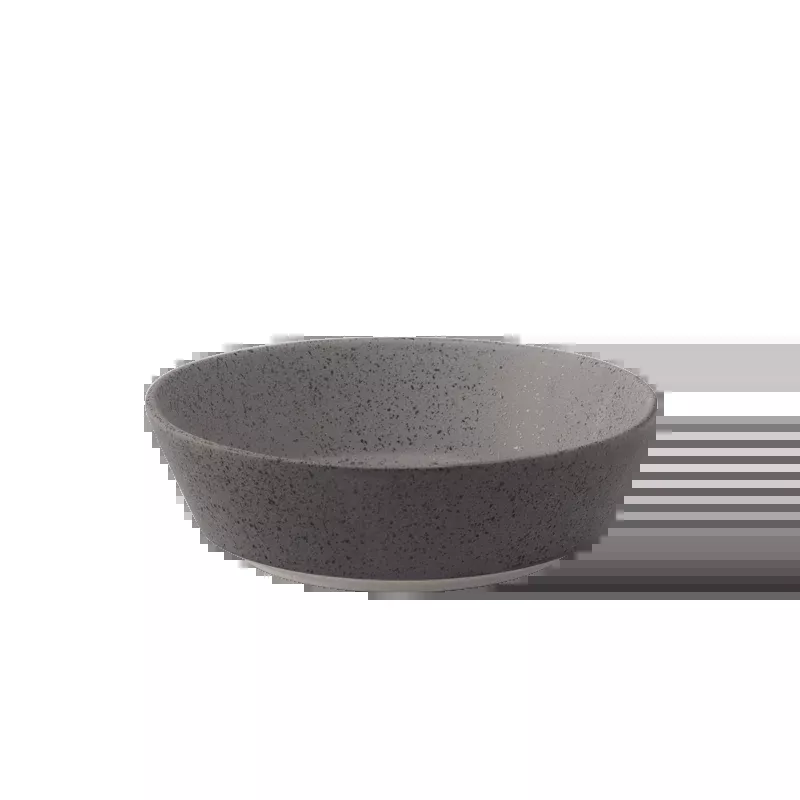 STONE 20CM SOUP PLATE (GRANITE)