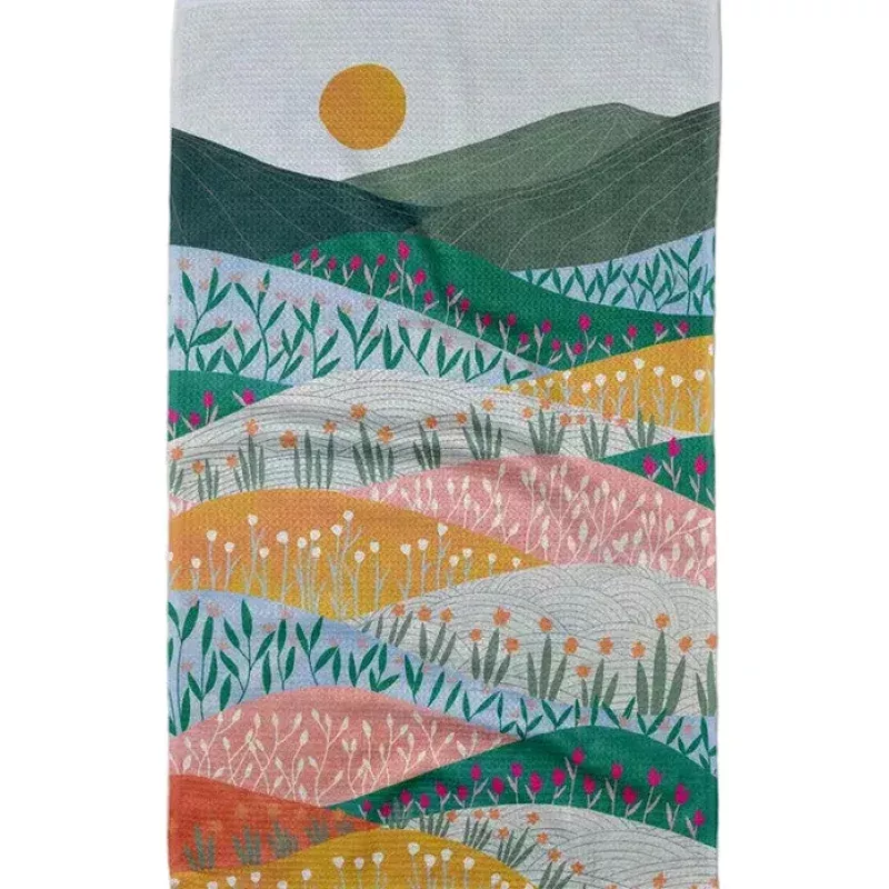 sunrise-mountain-tea-towel Sunrise Mountain Tea Towel