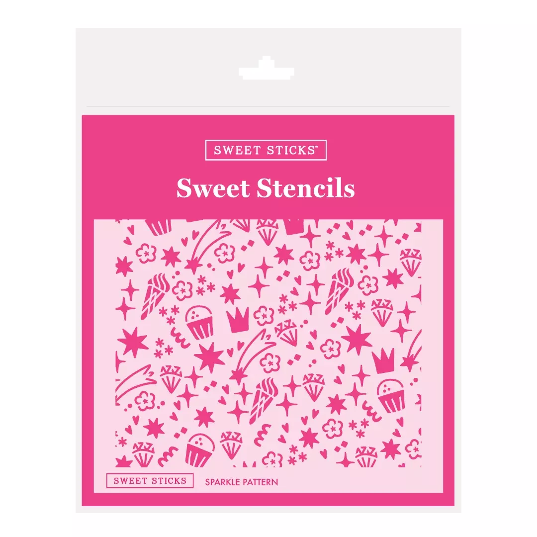 sweet-stencils-sparkle-pattern Sweet Stencils Sparkle Pattern