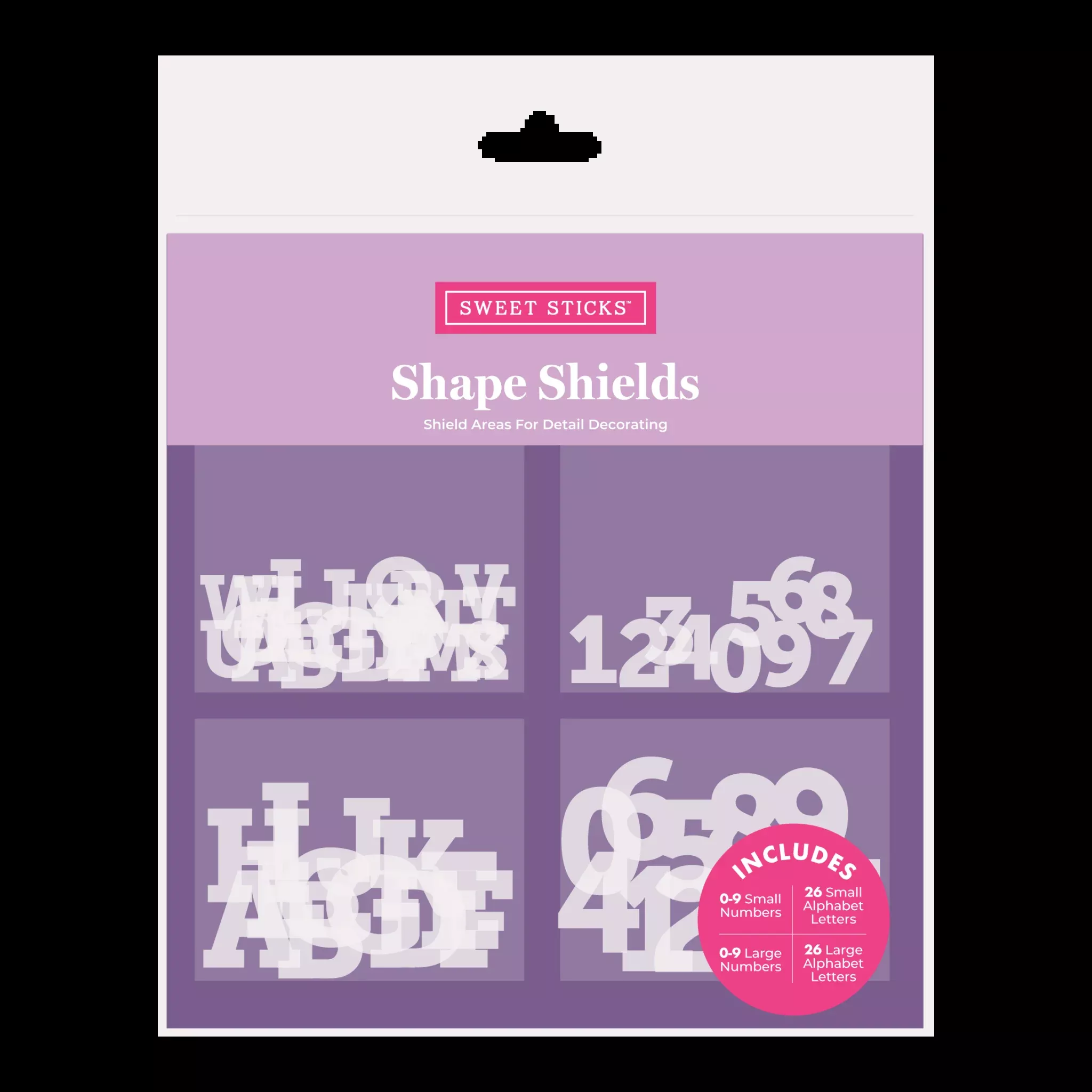 sweet-sticks-shape-shields-letters-numbers Sweet Sticks Shape Shields Letters and Numbers
