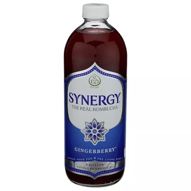 synergy-real-kombucha-gingerberry-48oz Synergy The Real Kombucha Gingerberry – 48oz