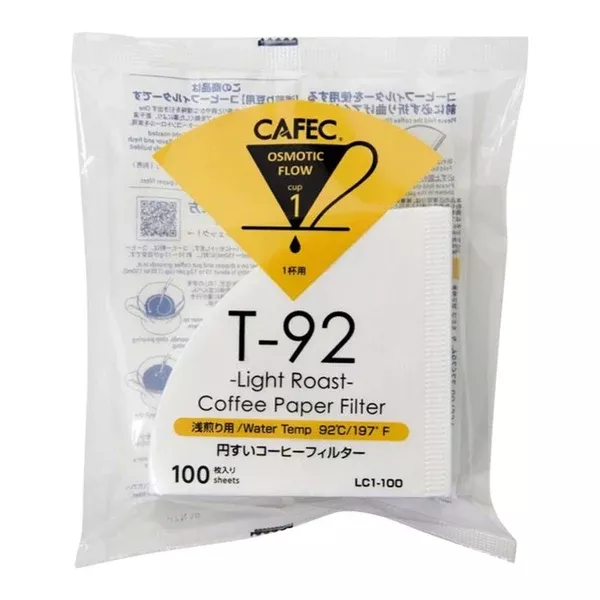 t-92-light-roast-coffee-paper-filter-1-cup T-92 Light Roast Coffee Paper Filter 1 cup