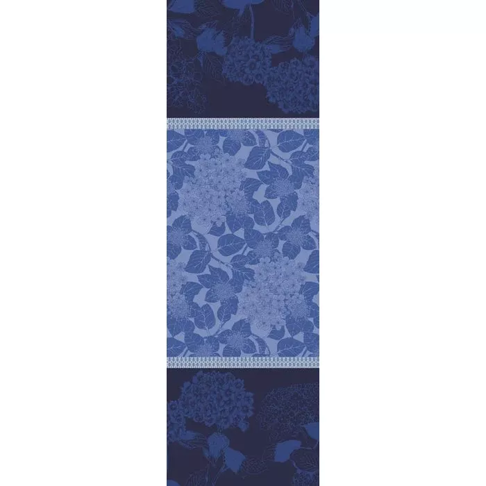 Table Runner - Horetensias Bleu