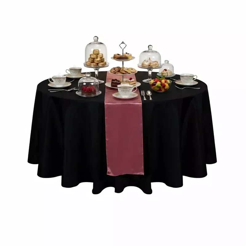 table-tek-rose-satin-table-runner-12-x-108-1-count-box Table Tek Rose Satin Table Runner – 12″ x 108″ – 1 count box