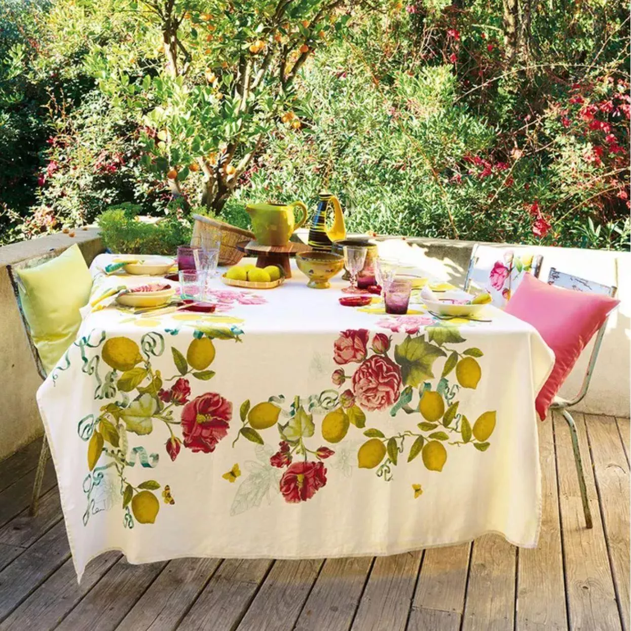 tablecloth-citrons-de-menton-romance Tablecloth - Citrons De Menton Romance