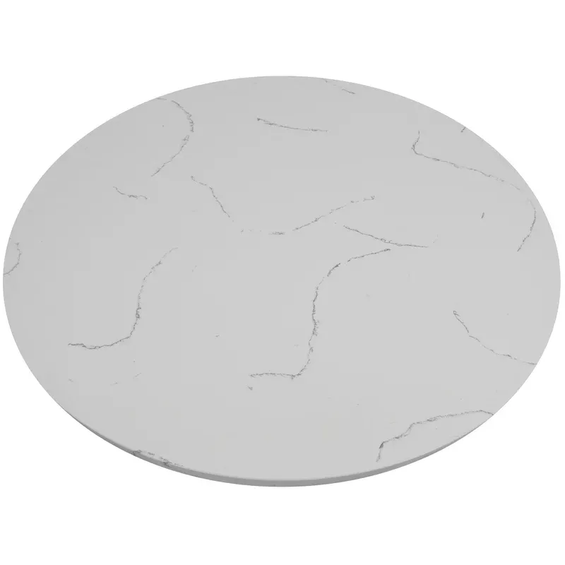 Tabletop 48 Inch Quartz Carrera White Round1 – 1 COUNT