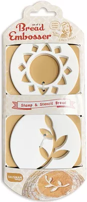 talisman-designs-bread-embossers-set-2 Talisman Designs Bread Embossers - Set of 2