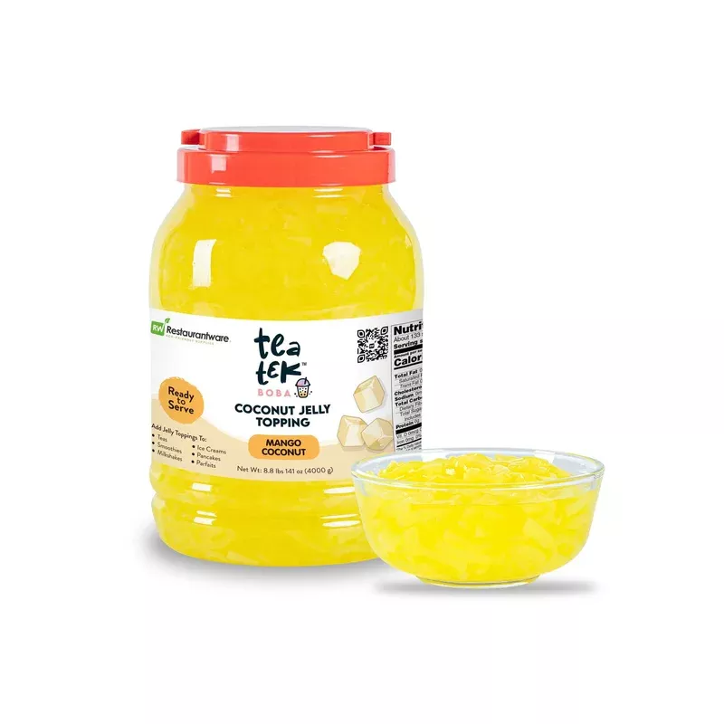 tea-tek-8-8-lb-jelly-topping-mango-coconut-1-count-box Tea Tek 8.8 lb Jelly Topping – Mango Coconut – 1 count box