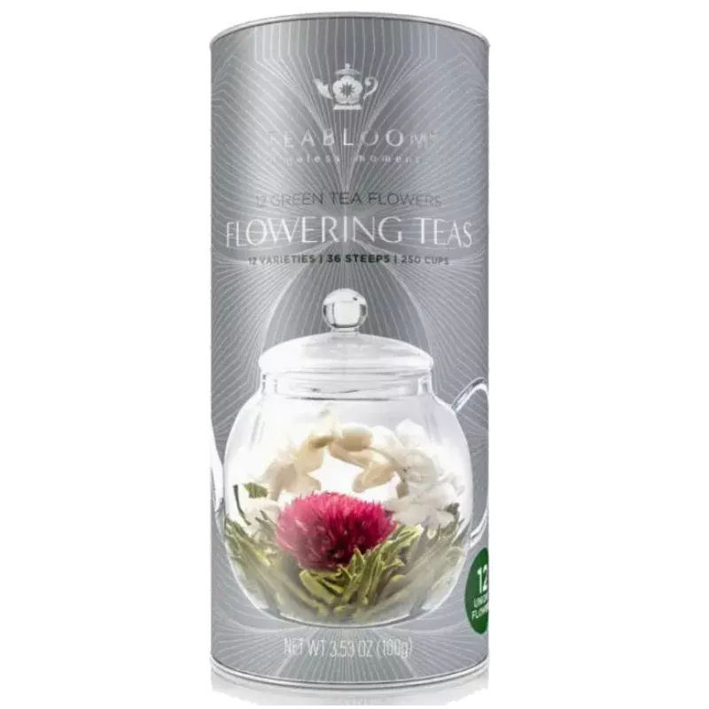 Teabloom Flowering Tea – 12 Unique Varieties
