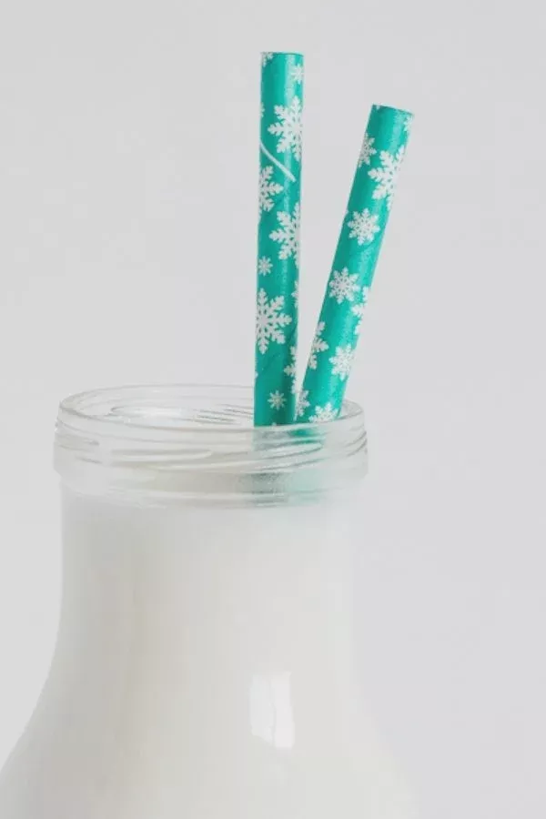 teal-snowflake-cake-pop-straws-25-straws Teal Snowflake Cake Pop Straws - 25 Straws