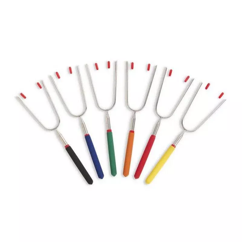 telescoping-roasting-forks-set-6 TELESCOPING ROASTING FORKS SET OF 6