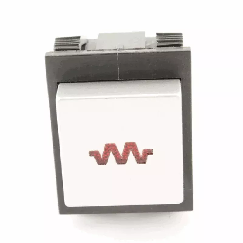 Temp. Ready Indicator, Silver Square 230V