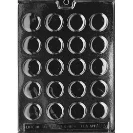 Thin Peppermint Patty Chocolate Mold