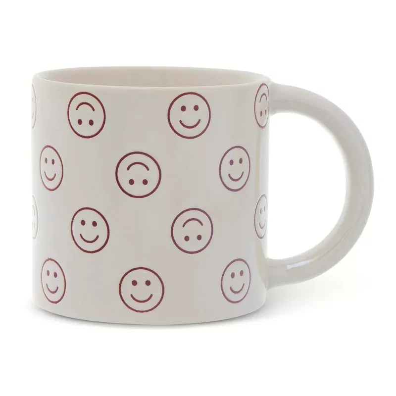 thyme-table-pearlized-smiley-faces-mug Thyme & Table Pearlized Smiley Faces Mug