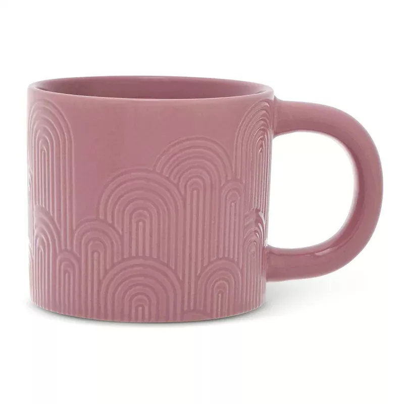 thyme-table-purple-arched-lines-mug Thyme & Table Purple Arched Lines Mug