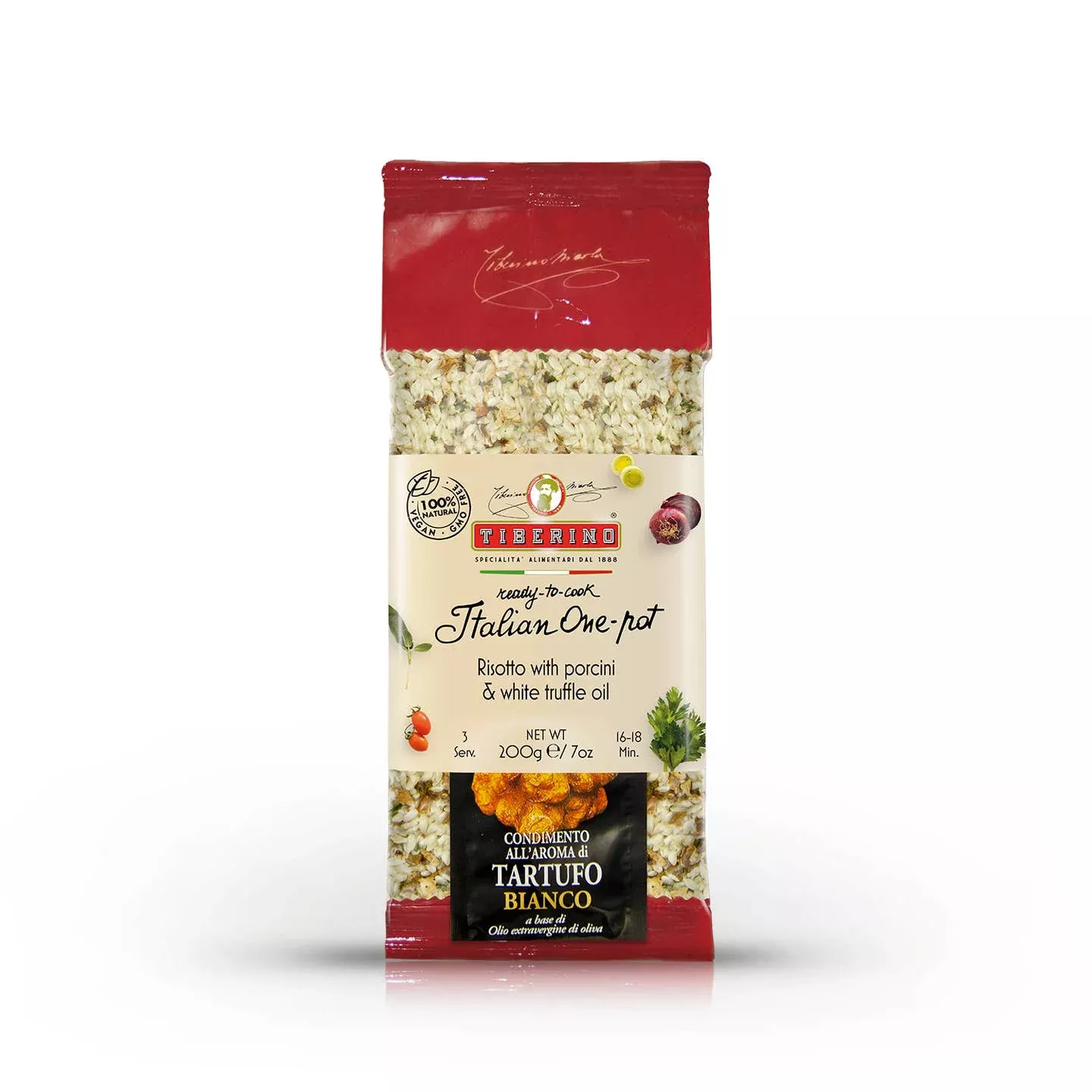 Tiberino Risotto with Porcini and White Truffle Oil