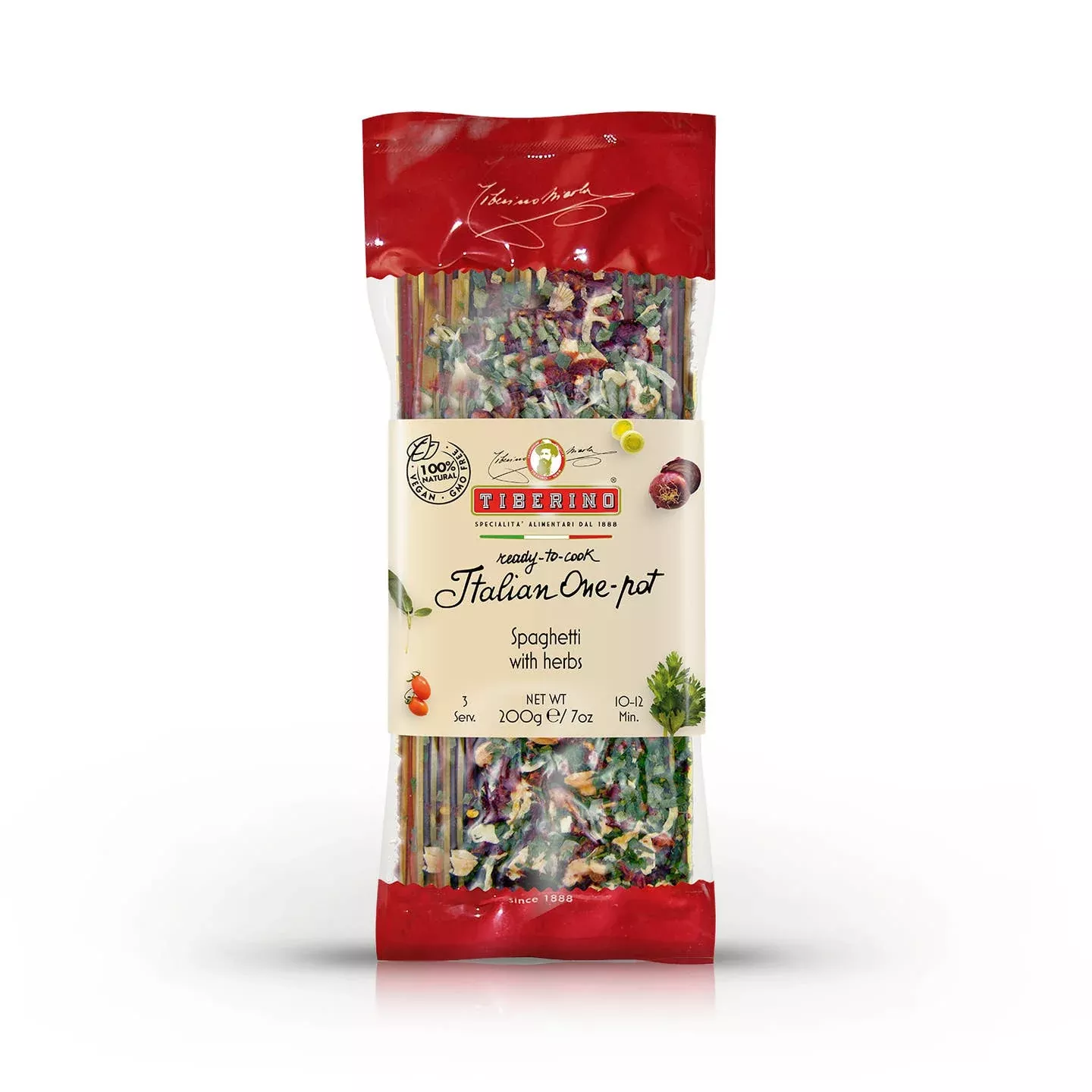 Tiberino Tri Color Spaghetti with Herbs