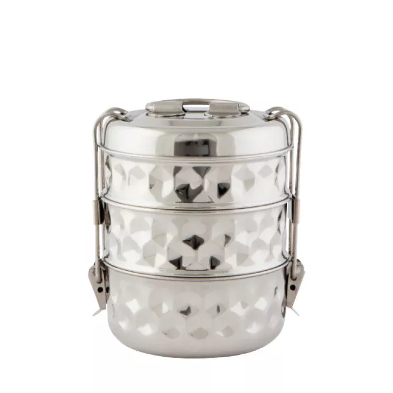 tiffin-3-tier-hammered-hexagon Tiffin 3-Tier Hammered Hexagon