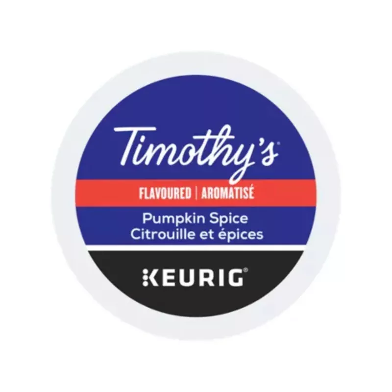 Timothy’s Pumpkin Spice Keurig K-Cup Pods