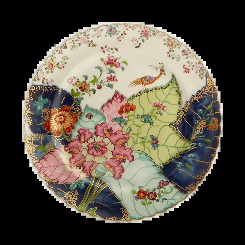tobacco-leaf-salad-dessert-plate-8-5 Tobacco Leaf - Salad/Dessert Plate 8.5"