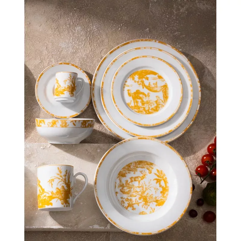 toile-de-jouy-8-5-soup-plate Toile de Jouy - 8.5" Soup Plate