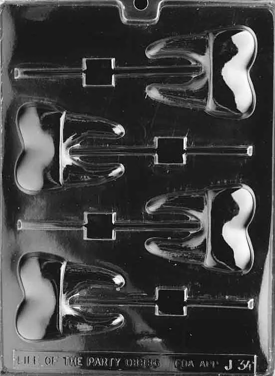tooth-lollipop-chocolate-mold Tooth Lollipop Chocolate Mold
