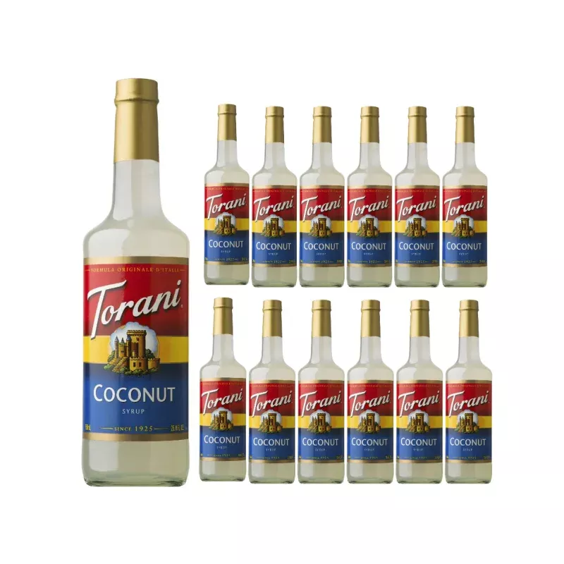 torani-coconut-syrup-750ml-x-12-bottles Torani Coconut Syrup (750ml x 12 Bottles)