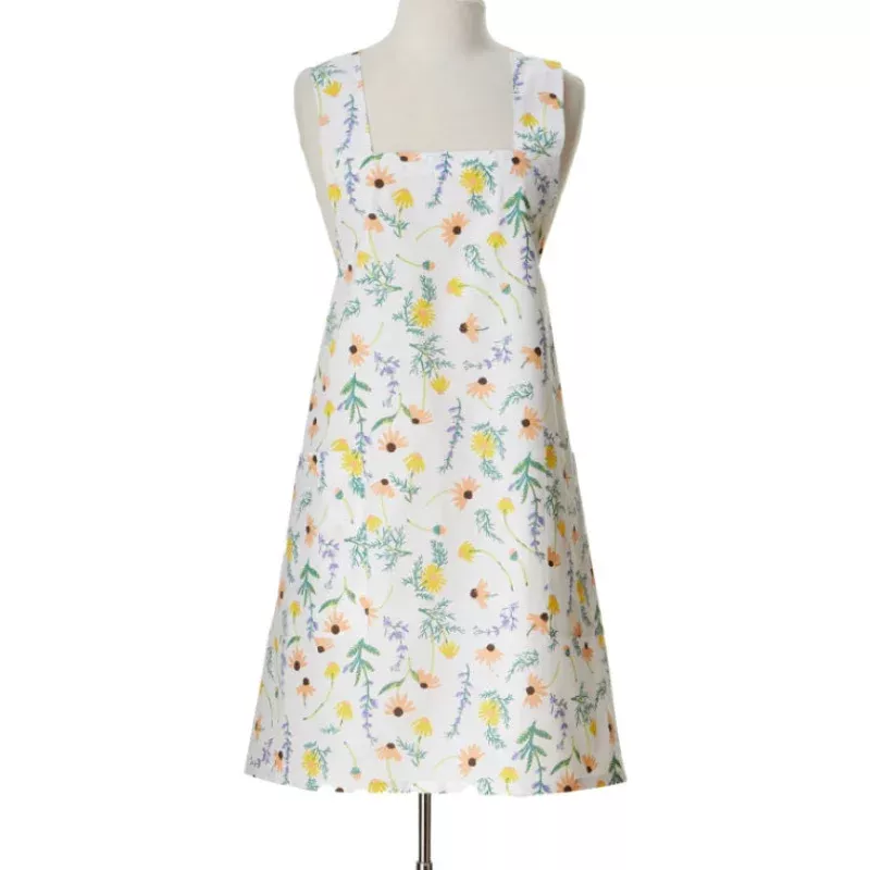 tossed-floral-pinafore-apron Tossed Floral Pinafore Apron