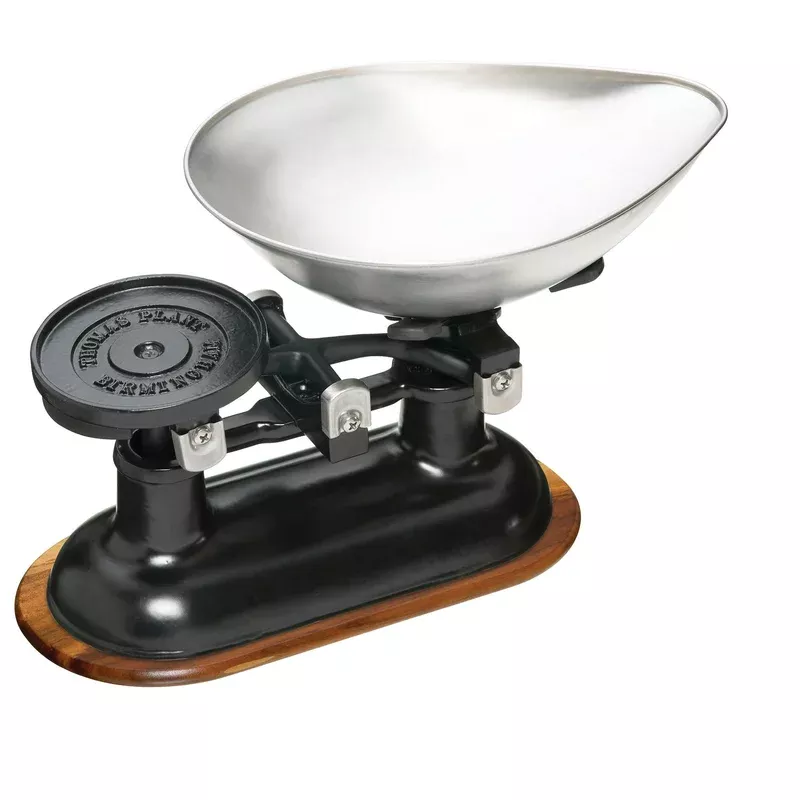Traditional Cast Iron Balance Kitchen Weighing Scale