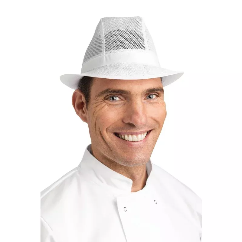 Trilby Hat White S – A214-S