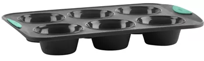 trudeau-6-cavity-black-silicone-jumbo-muffin-pan Trudeau 6 Cavity Black Silicone Jumbo Muffin Pan