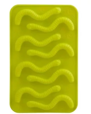 trudeau-gummy-worm-silicone-chocolate-mold-2-piece Trudeau Gummy Worm Silicone Chocolate Mold (2 piece)